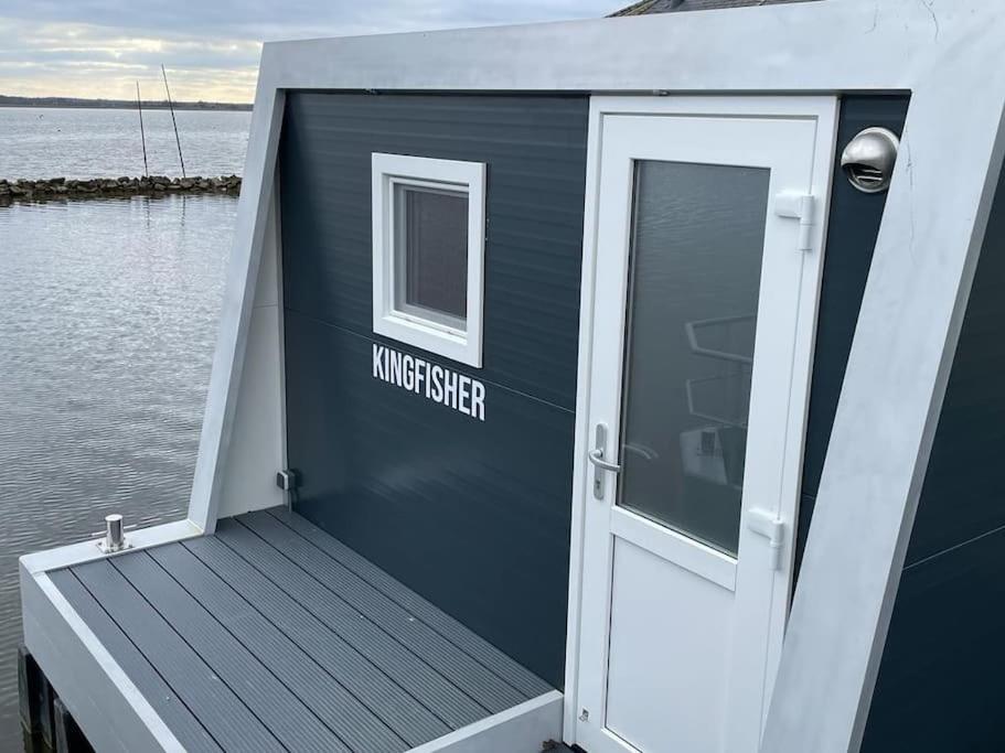 Houseboot Kingfisher, Lake View Biddinghuizen Exterior foto